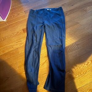 Girls Faux Denim Leggings – Jean Look, Legging Feel – Size L (10/12)